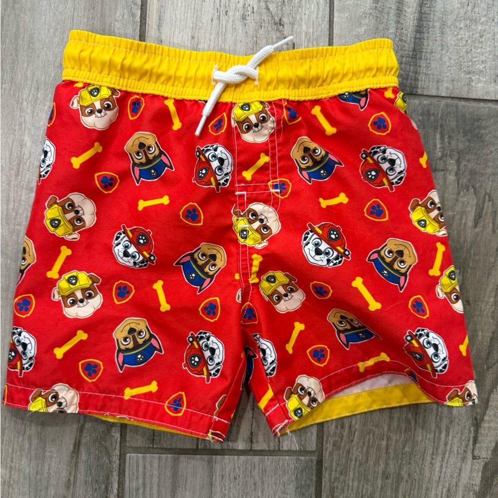 Nickelodeon PAW Patrol Red and Yellow Swim Shorts
